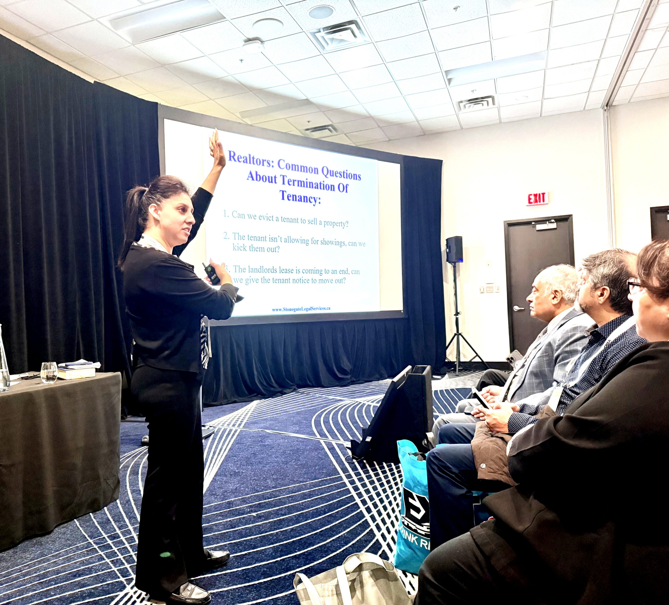 Stonegate Legal — brokerage seminar audience